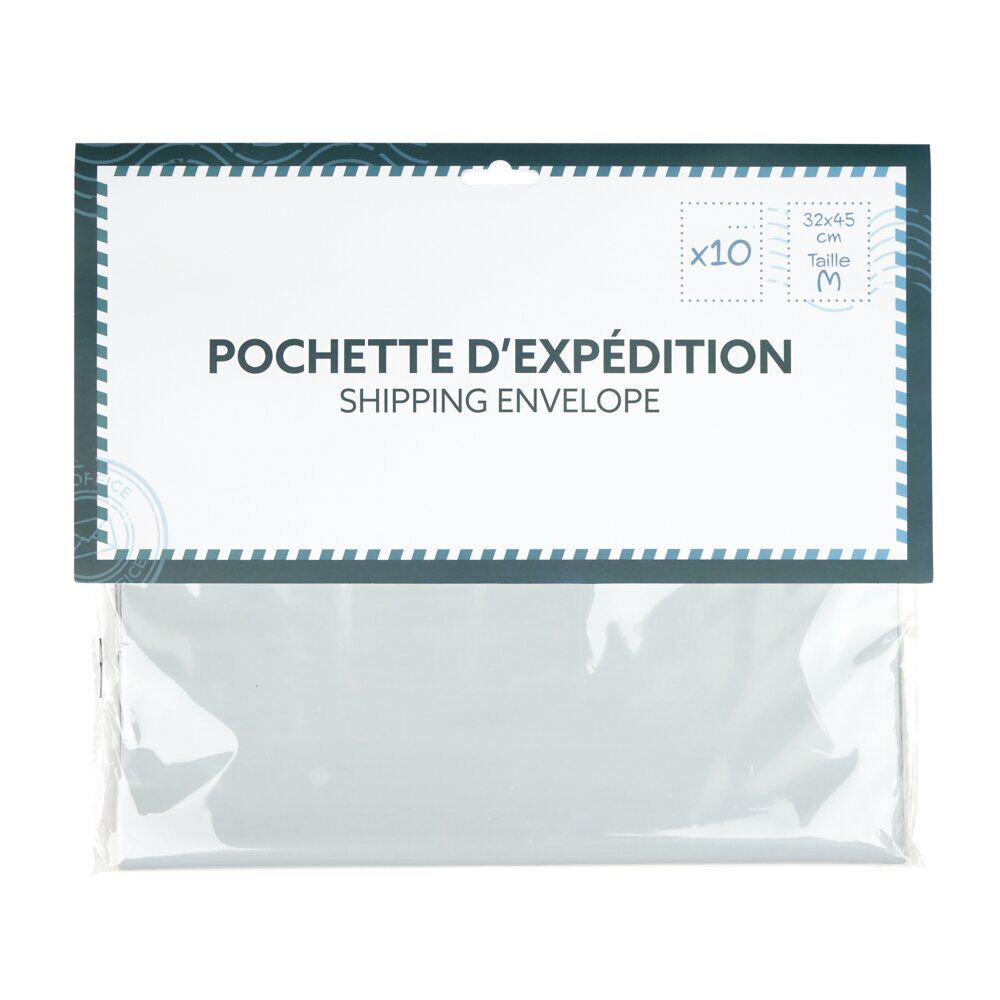 Pochette d'expédition x10 taille M 32x45cm