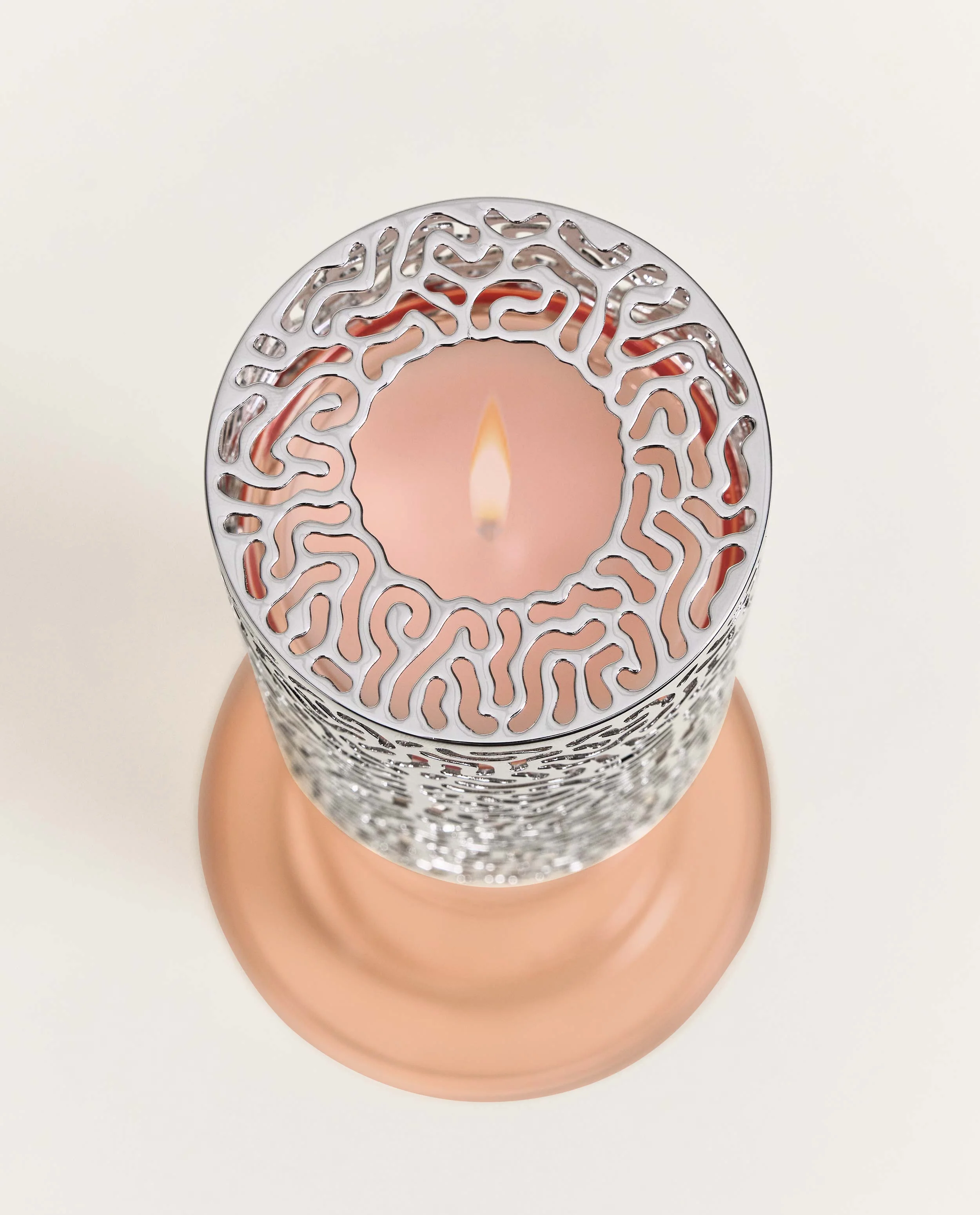 Bougie photophore by Starck Peau de Soie