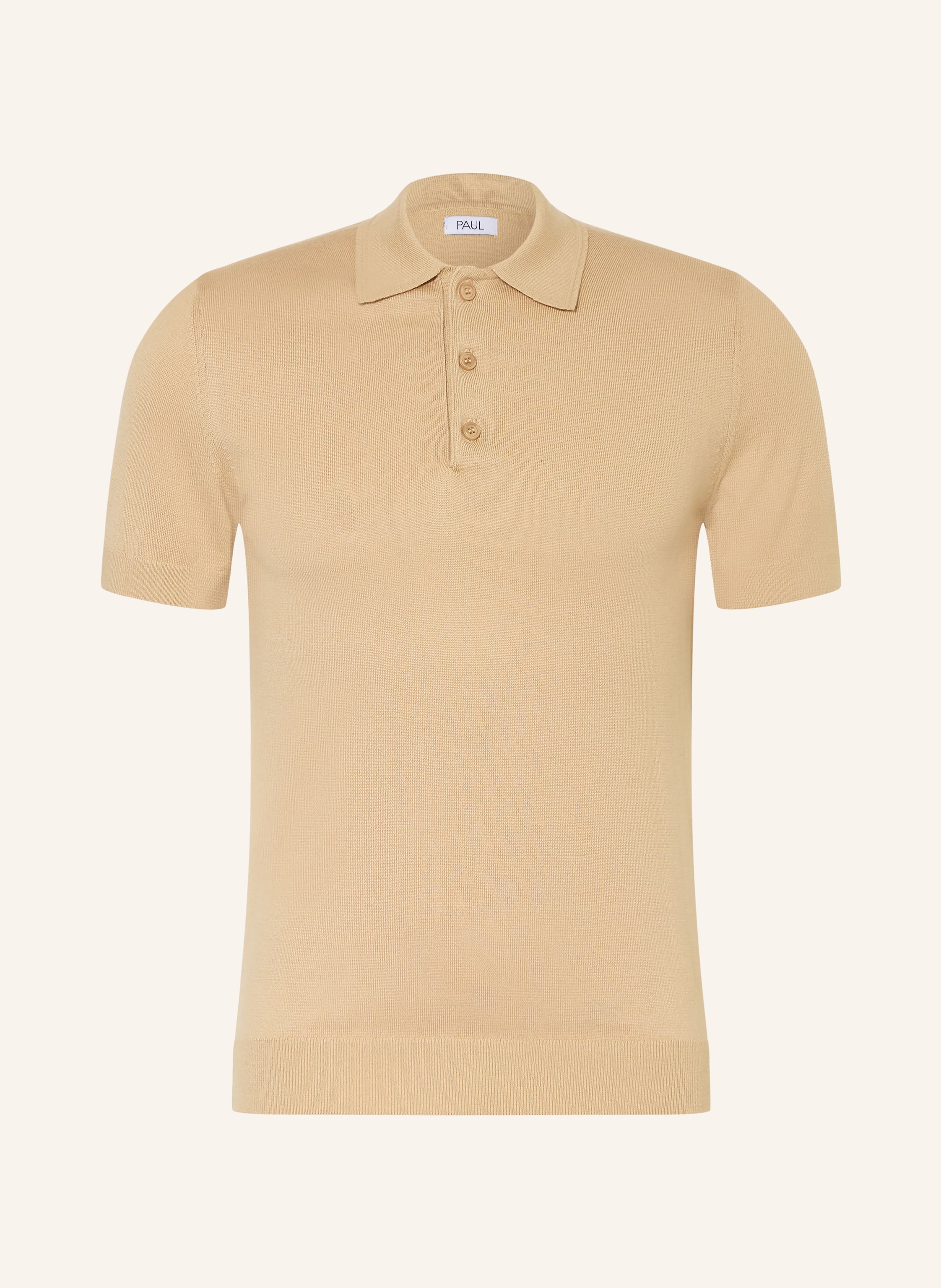 PAUL Strick-Poloshirt