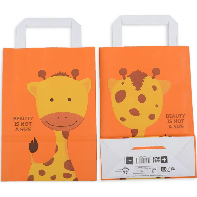 Geschenktüte 50er-Set Color Animal