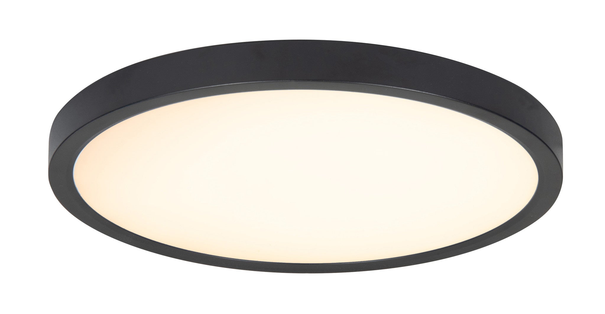 Highlight Highlight Plafondlamp Piatto Zwart Ø 30,5 cm incl.