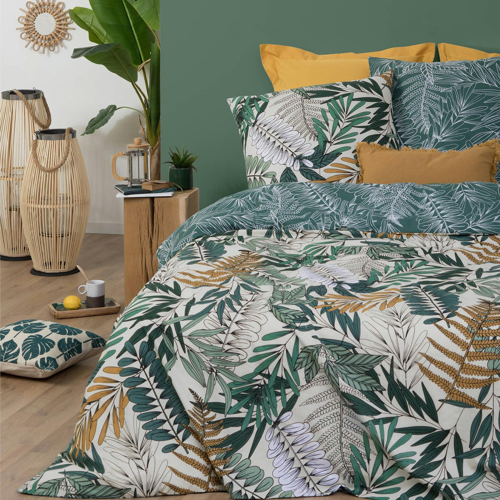 TROPIK - Housse de couette 220x240 + 2 taies