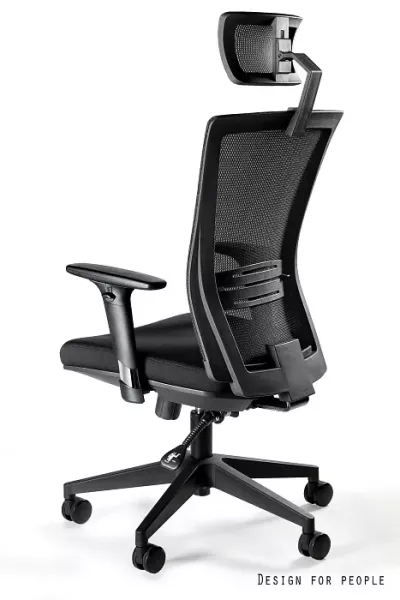 Fotel biurowy ERGONIC czarny