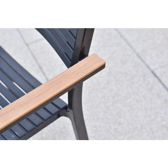 Gartenmöbel-Diningset »Paliano«, 5 tlg., 4 Sitzplätze, Stahl