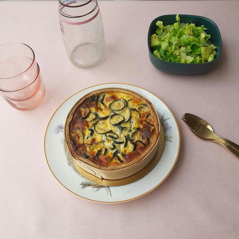 PAILLETTES - Nappe enduite ronde 160 x 160 cm rose