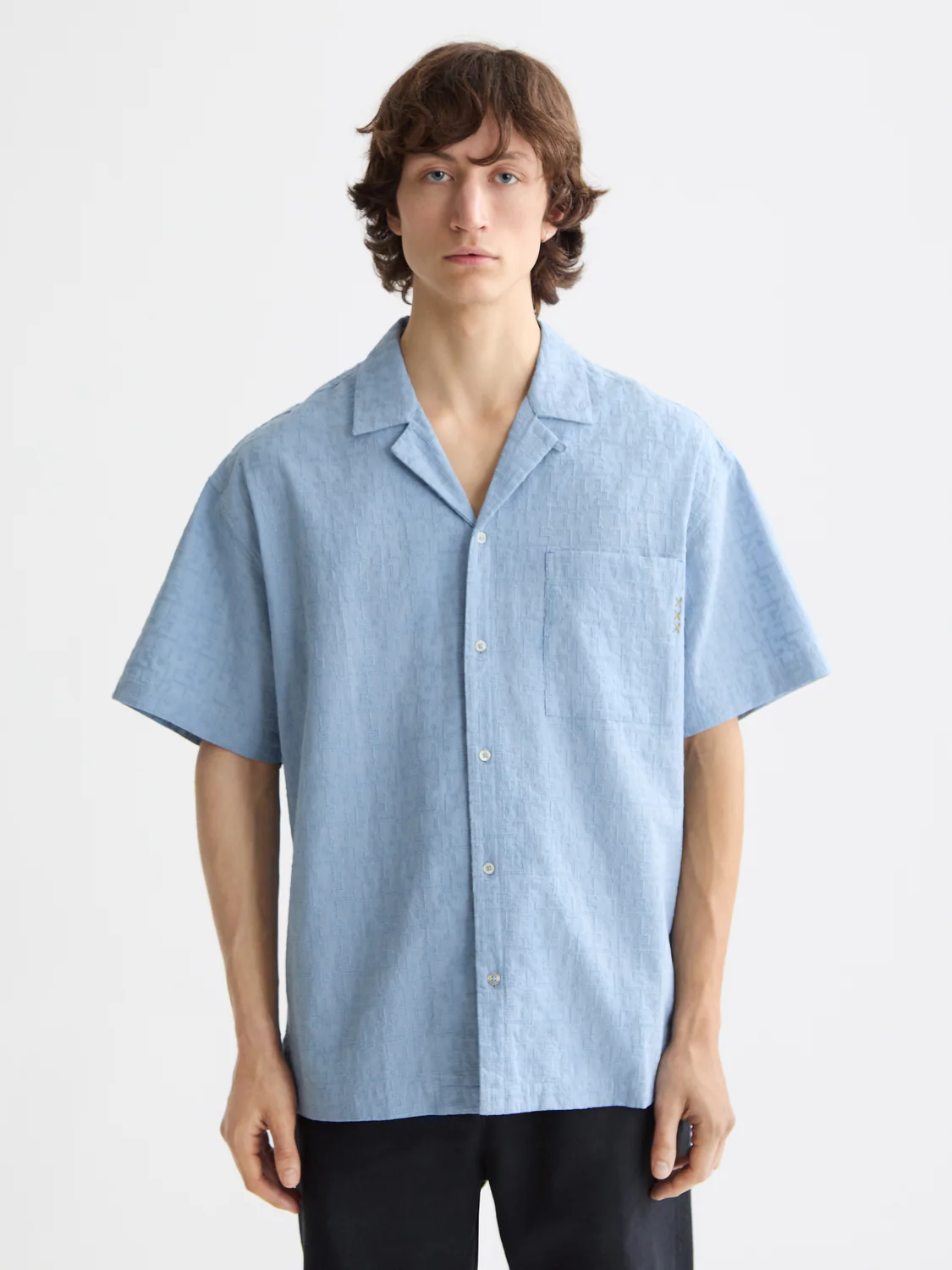 Cross Stitch Short-Sleeve Shirt