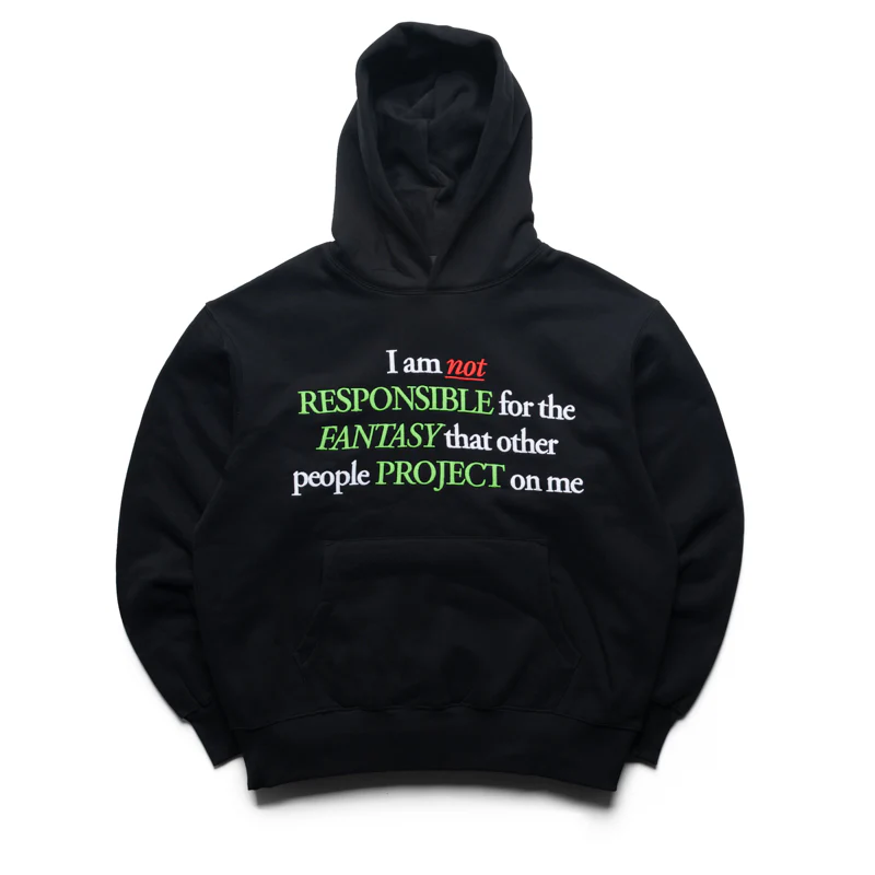 Pleasures Responsible Hoodie - Black