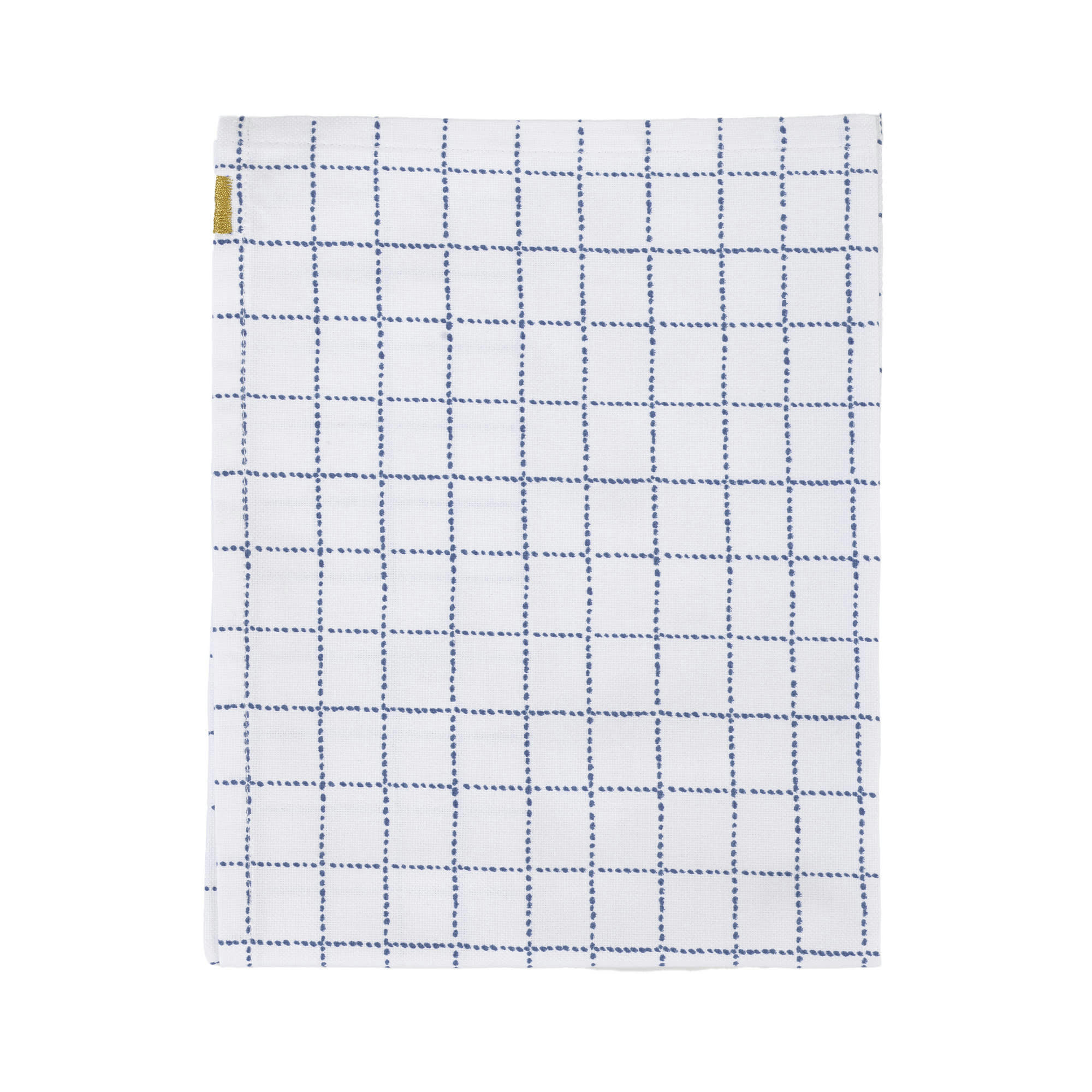 - Torchon en coton à carreaux