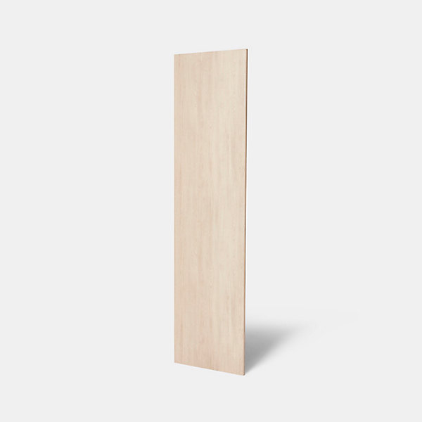 Joue de finition pour colonne XL électroménager Goodhome Chia chêne clair H. 240 cm x l. 61 cm x Ep. 18 mm