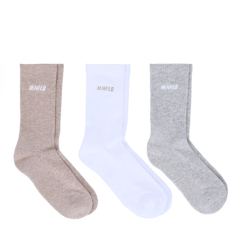 Manfield Multicolor 3-pack sokken