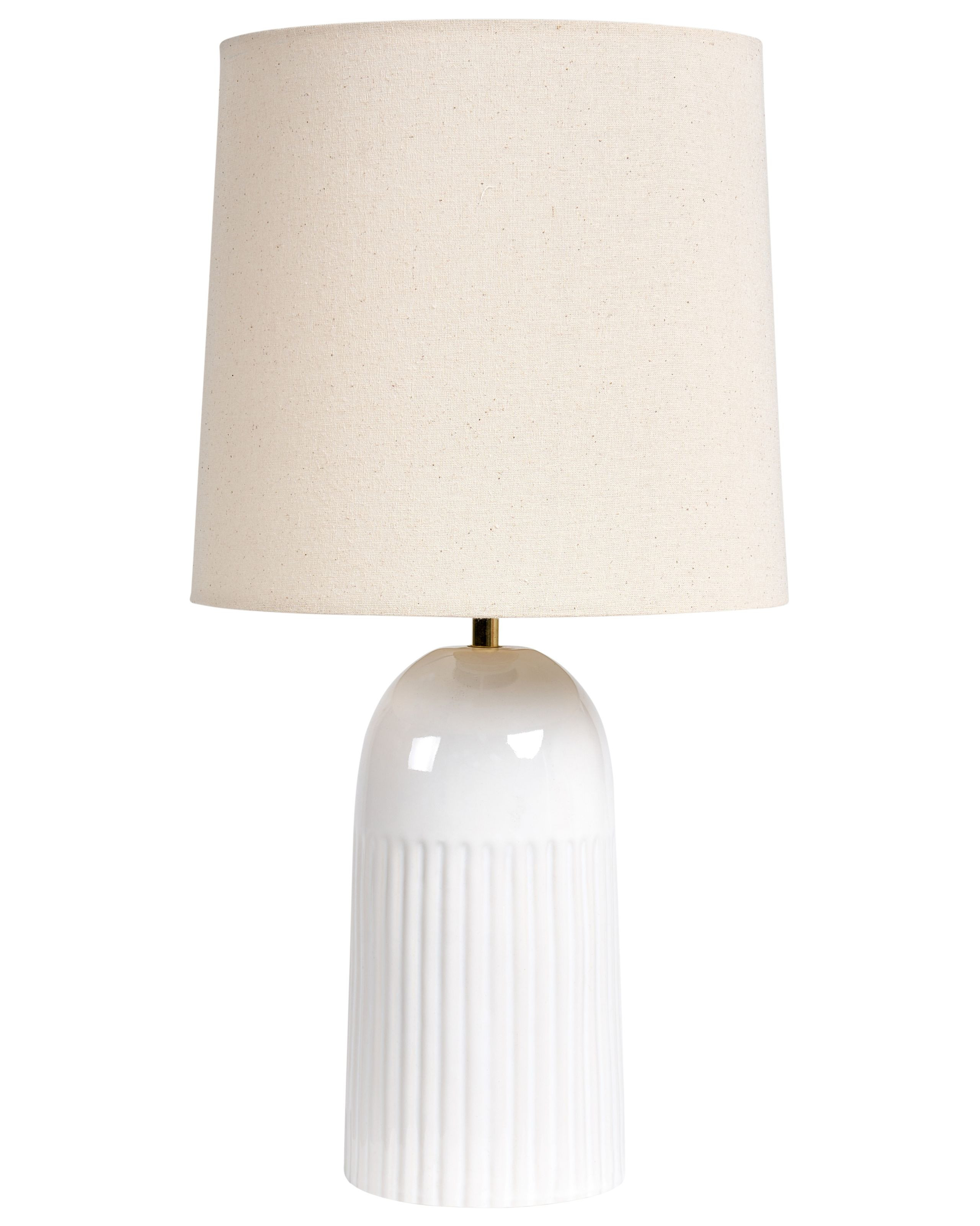Lampa stołowa SALIENTE Ceramika Złamana biel