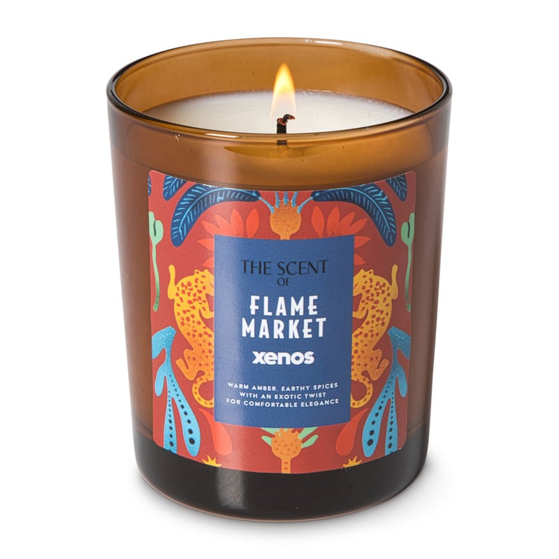 Geurkaars Flame Market - &Oslash;9.5x7.9 cm