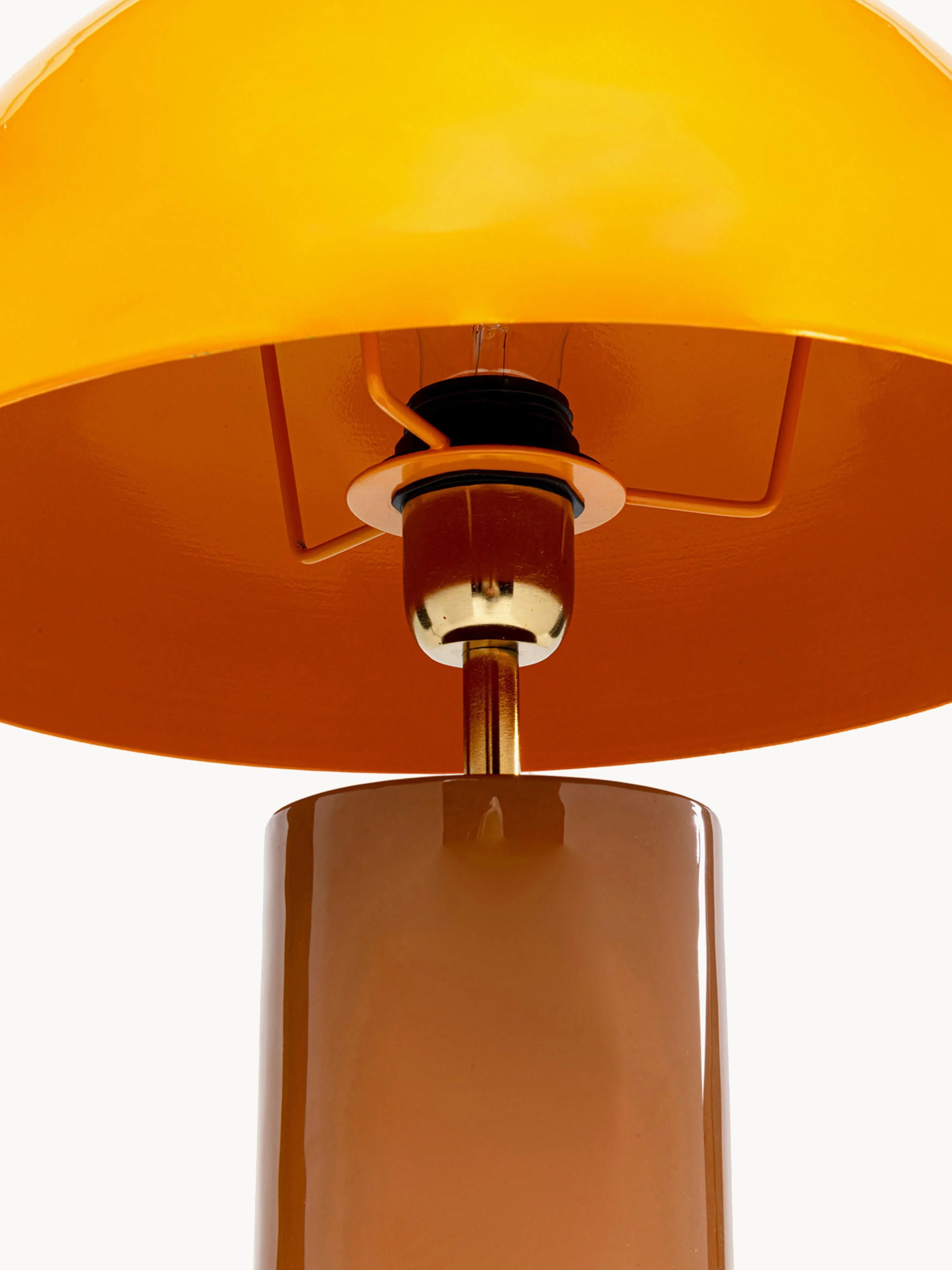 Große handgefertigte Tischlampe Josy