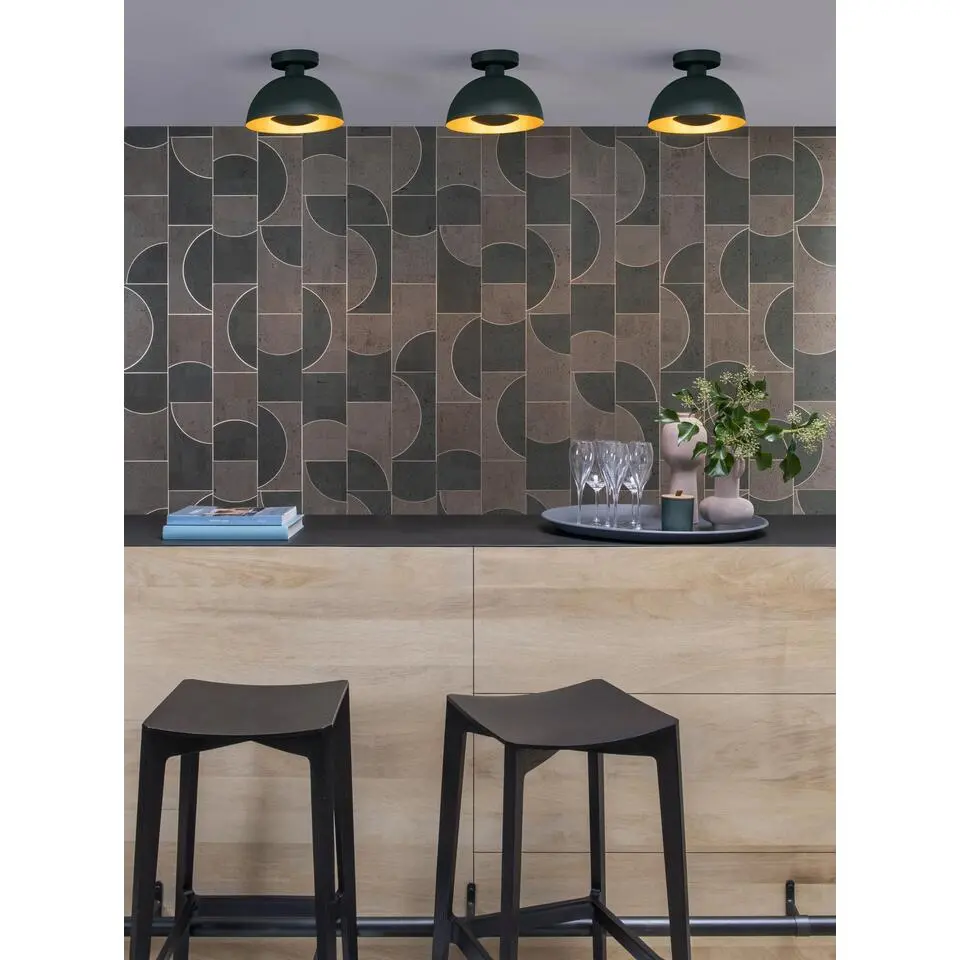 Lucide SIEMON Plafonni&egrave;re - Groen