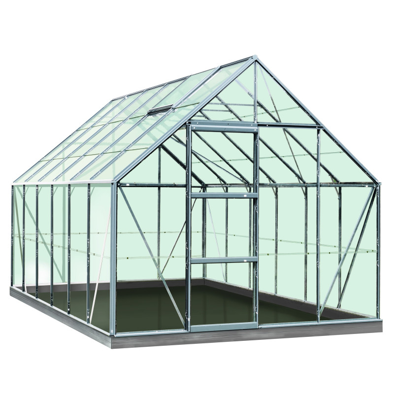 Serre Oliver Grow en aluminium 9,9 m² ACD