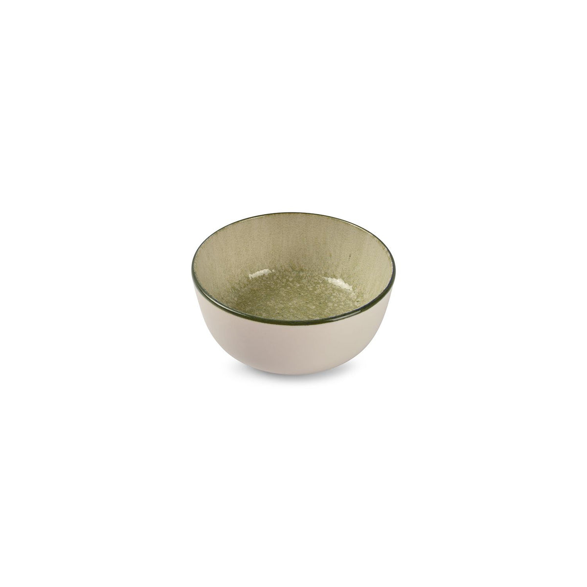 Ona - Kom 14,5xH6,5cm groen Gravel - Set van 6