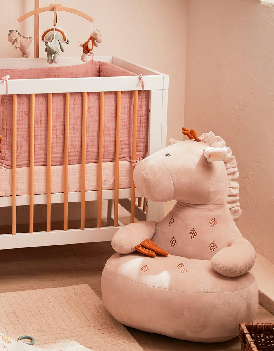 - Sofa Tiga en veloudoux, beige/ocre