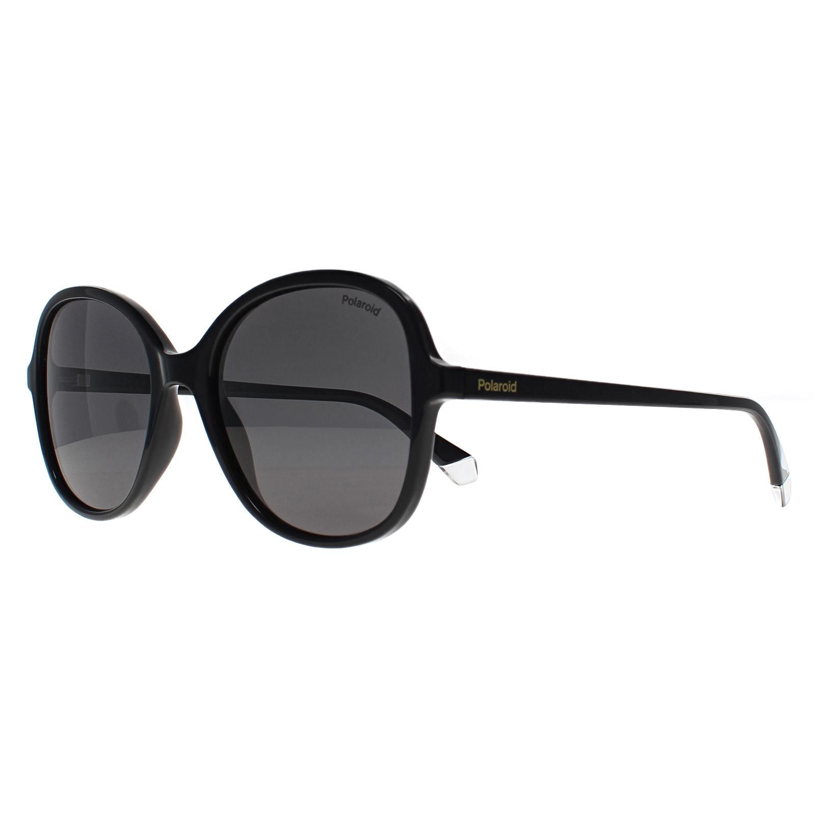Polaroid Butterfly Black Grey Polarized PLD 4136/S