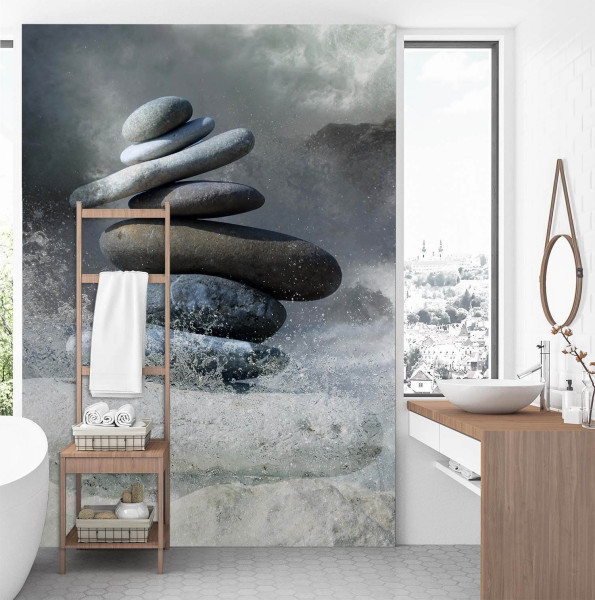 Feeby Fototapeta, Kamienie zen spa 100x140