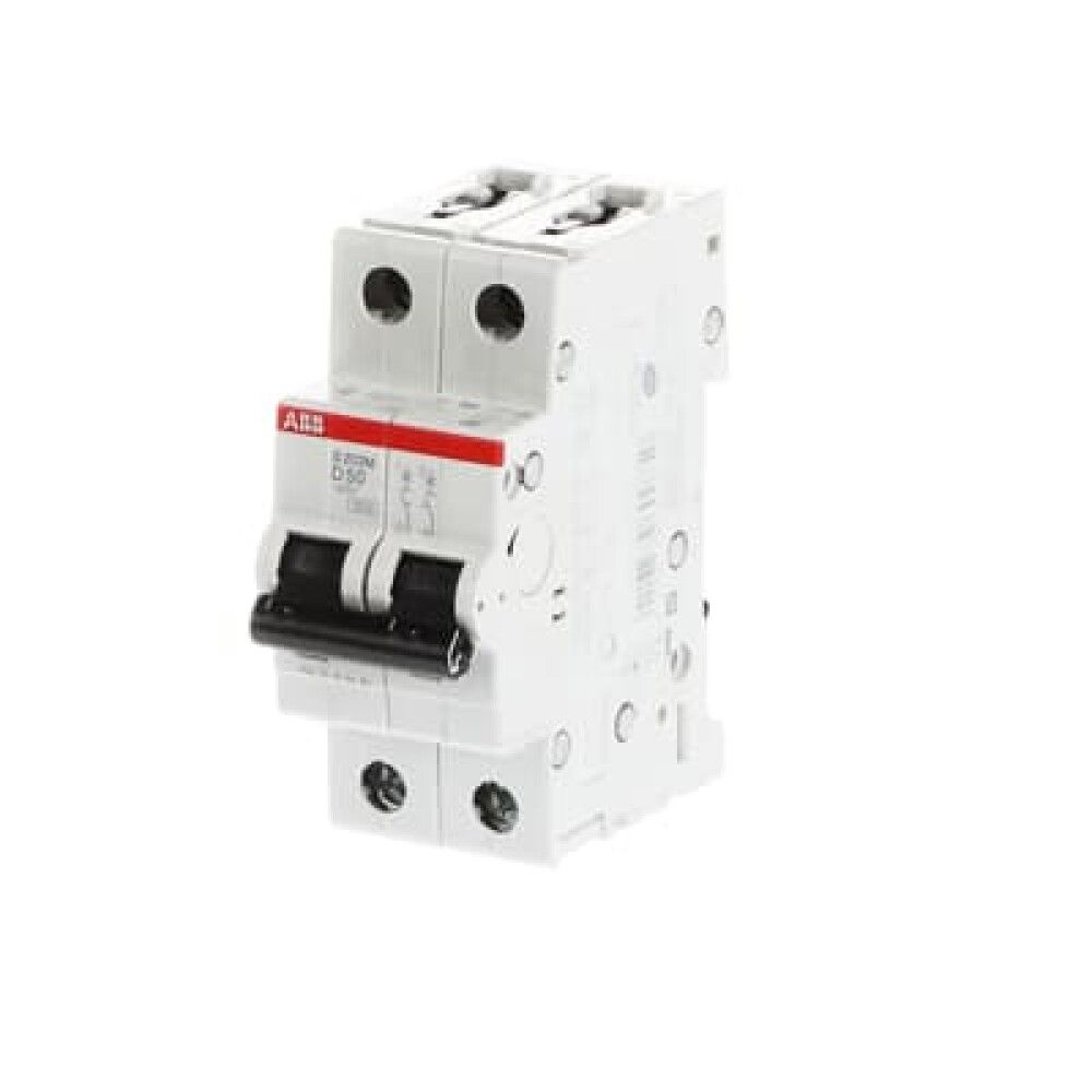 AUTOMATSIKRING ABB S 202M-D 50A 2-POL D-KAR