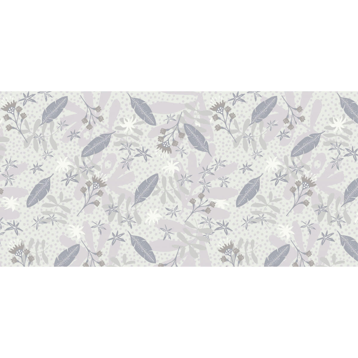 - Papier peint panoramique feuillage sauvage 510 x 250 cm