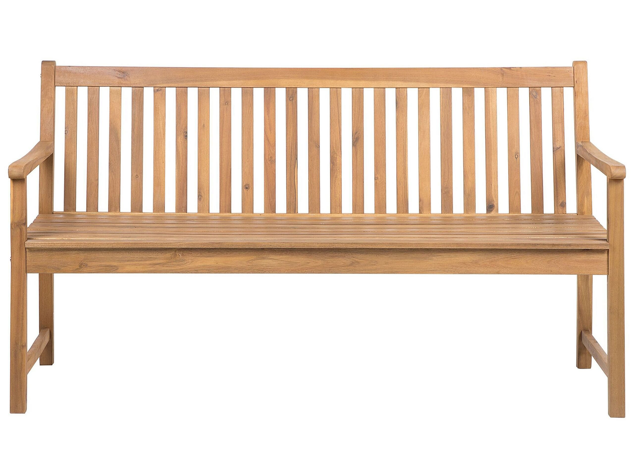 Ławka ogrodowa drewno akacjowe 160 cm