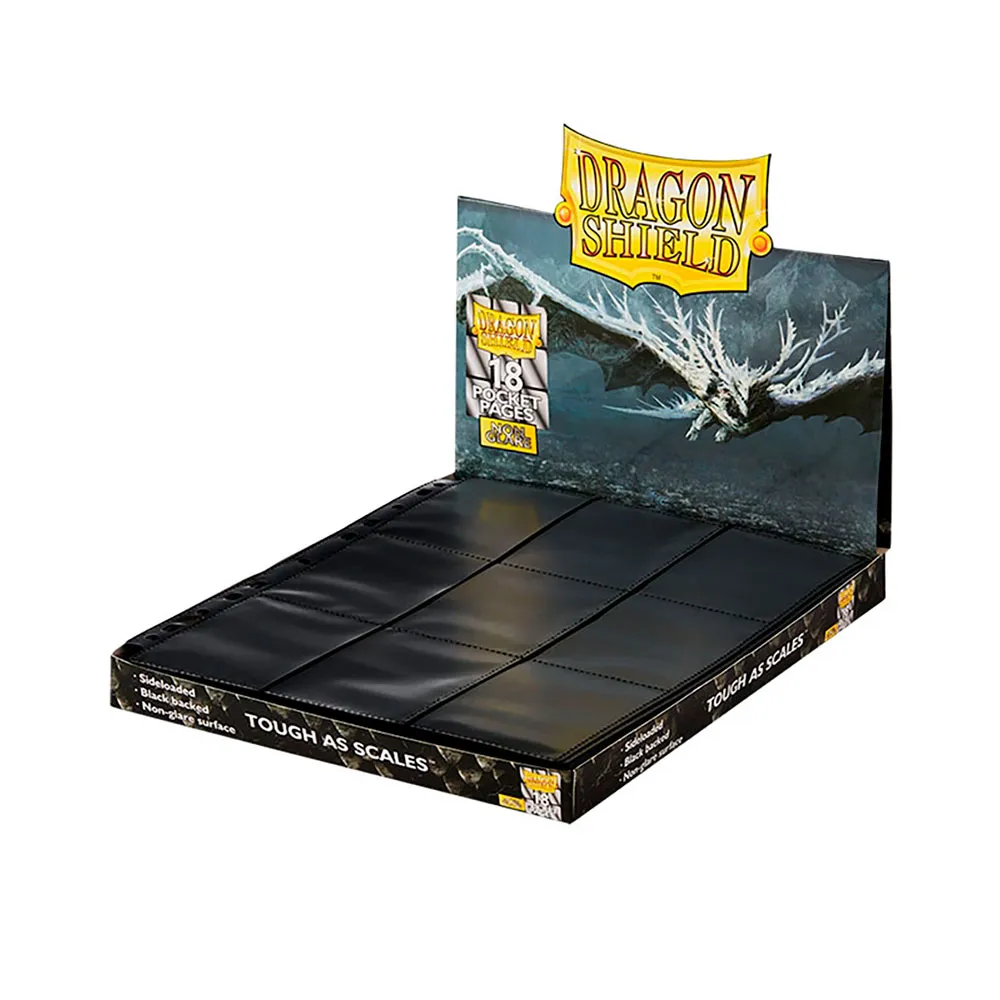 Dragon Shield Pocket 18 Non Glare Album pages for cards