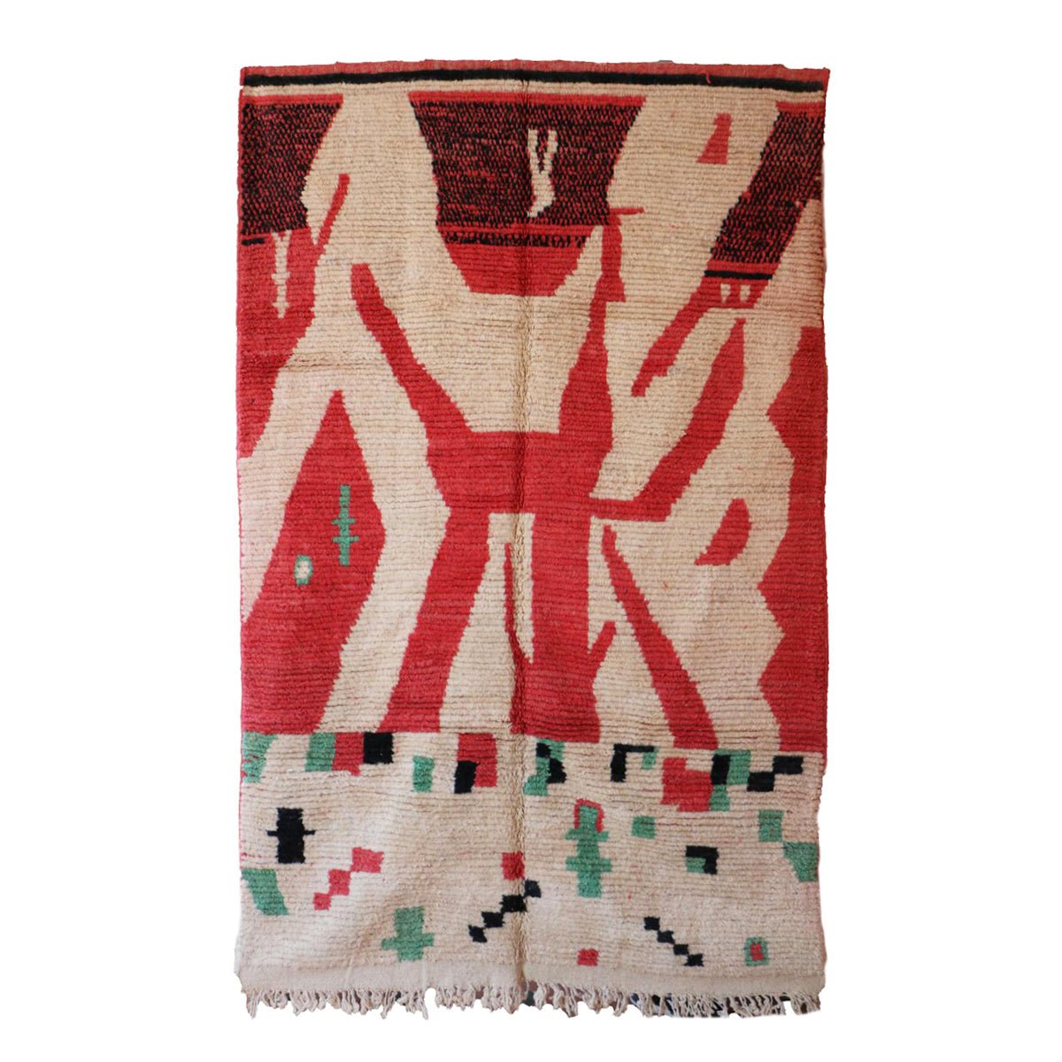 AFK Living vloerkleed Berber - handgemaakt - Wol - 140 cm x 200 cm