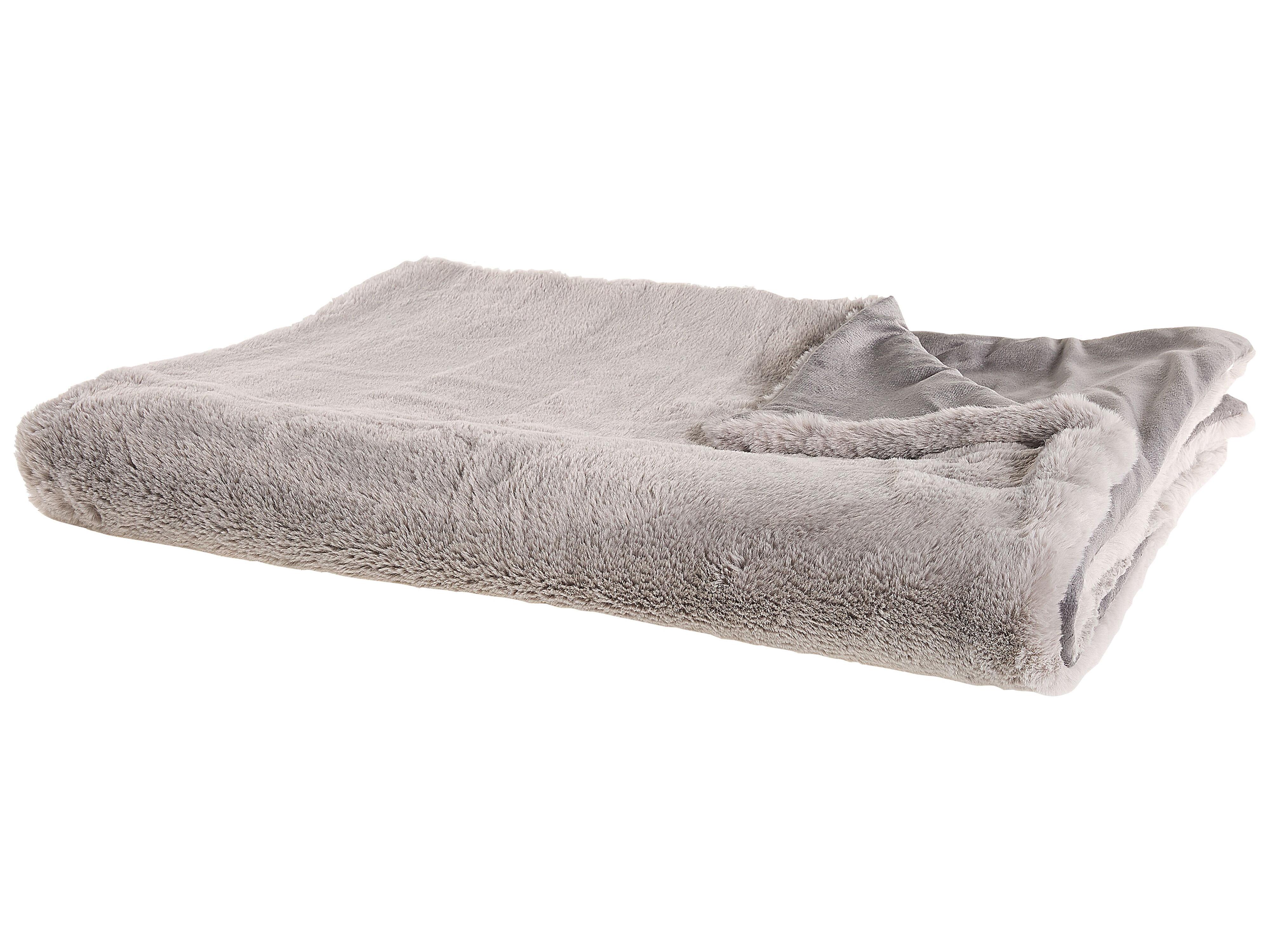 Blanket CHAAB 150 x 200 cm Light Grey