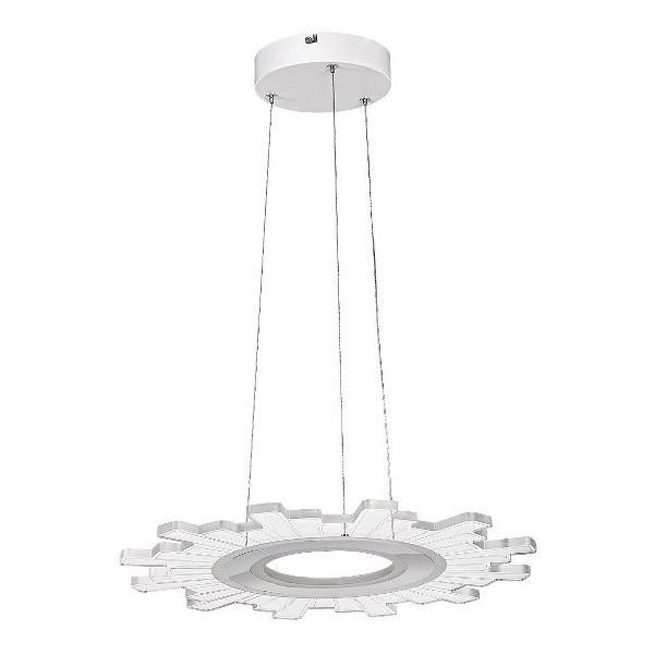 Lampa wisząca Felicity biało-przezroczysta LED 1x30W 4000K 2560lm Rabalux