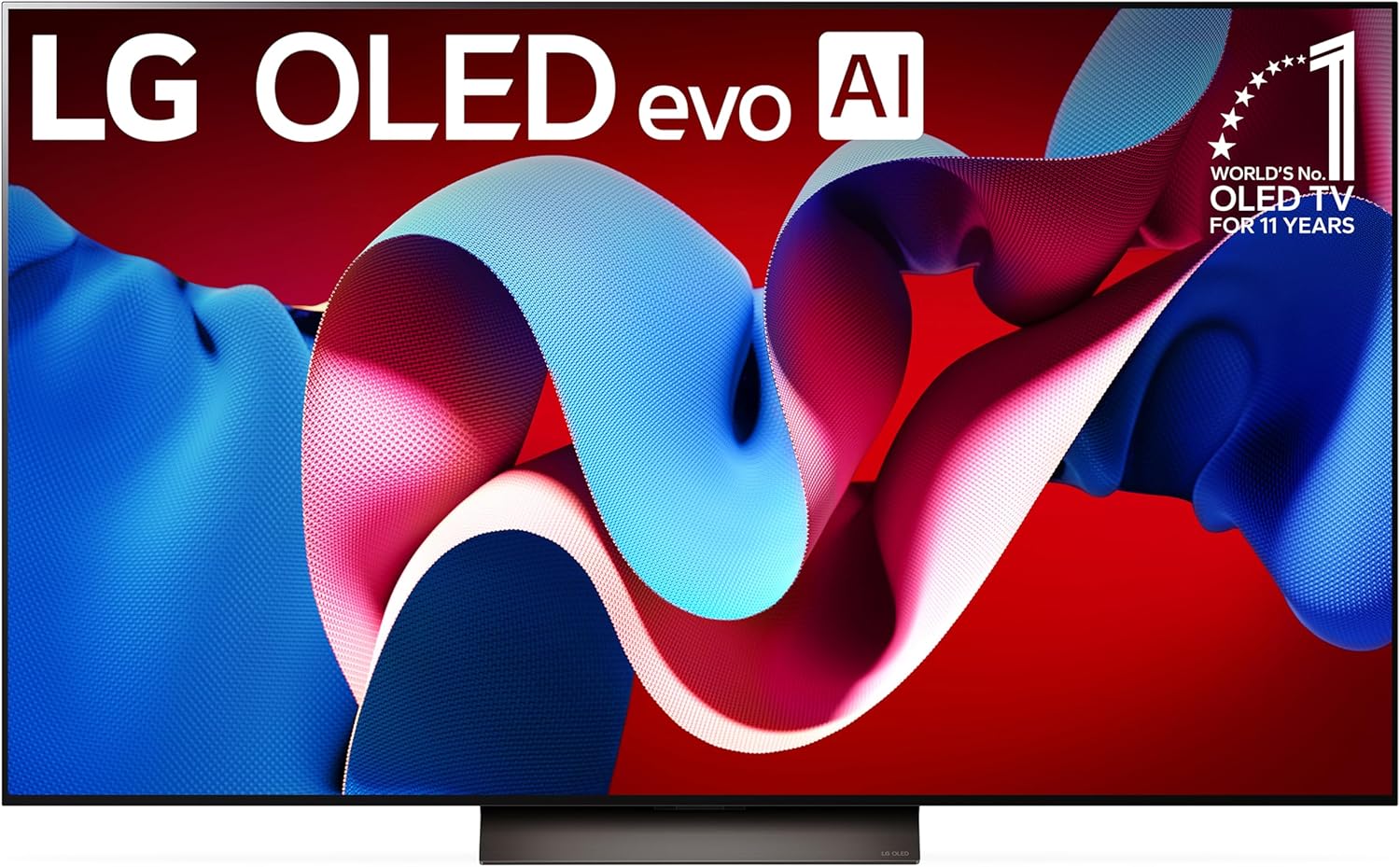 LG 65-Inch Class OLED evo C4 Series Smart TV 4K Processor Flat Screen with Magic Remote AI-Powered with Alexa Built-in (OLED65C4PUA  2024)