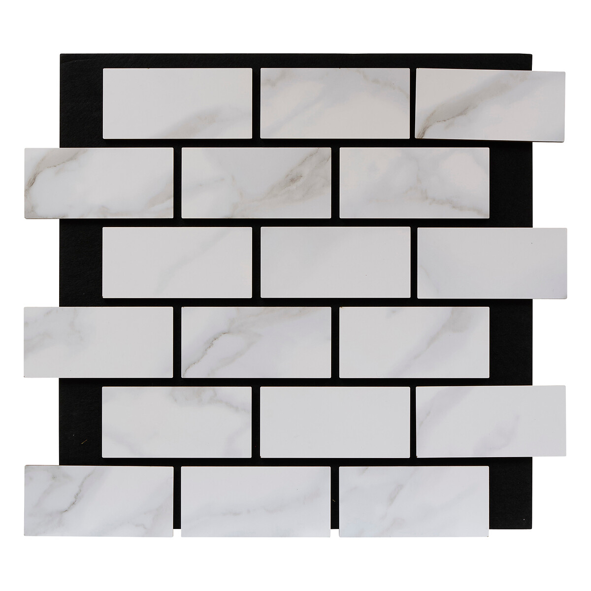 Painel decorativo efeito mármore CLINT cinza 61x69cm