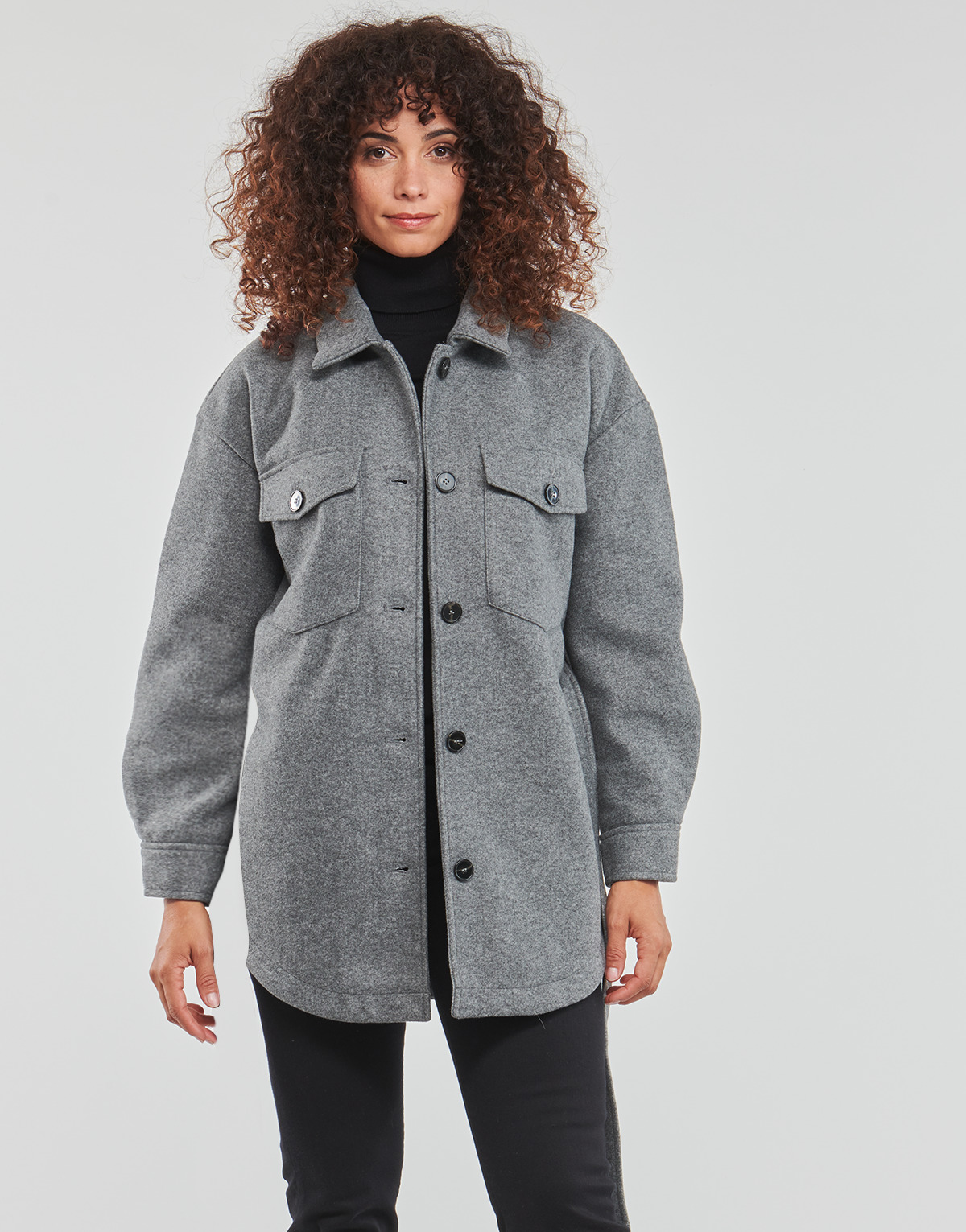 Only - ONLEMMA FREJA SHACKET OTW - Grey