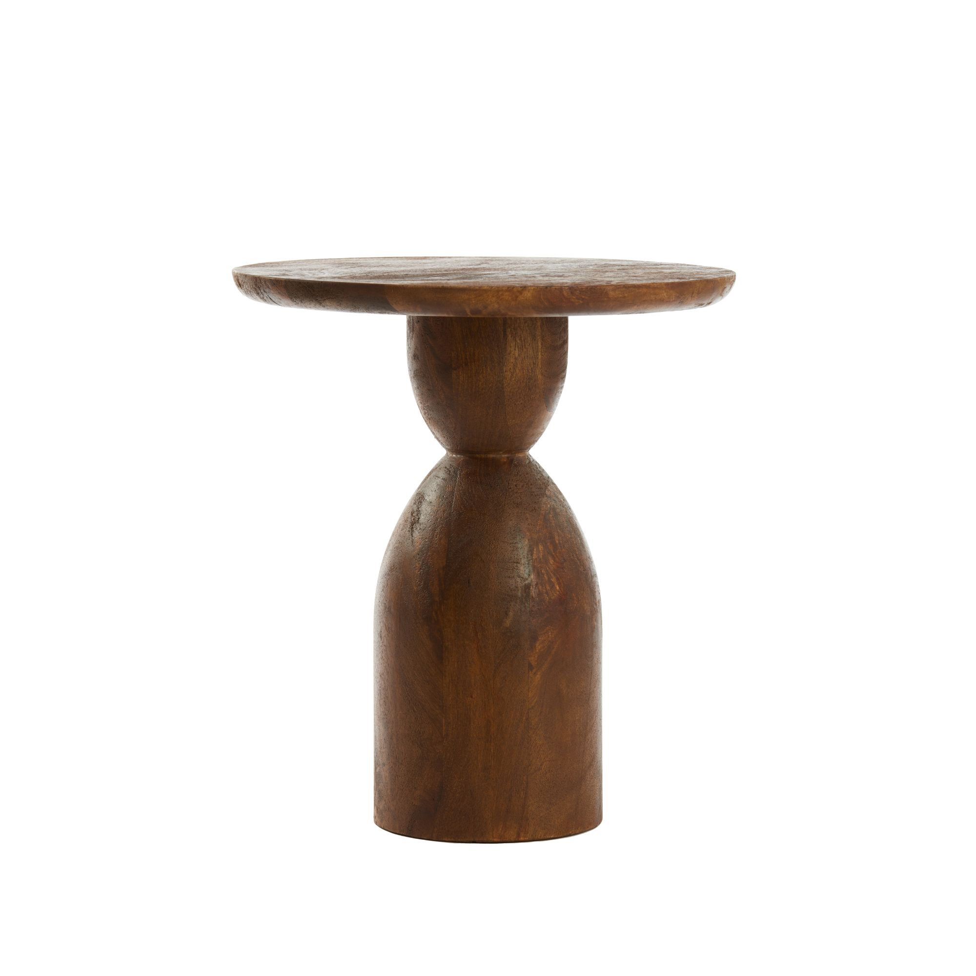 Light & Living bijzettafel Torir - bruin - Ø40cm