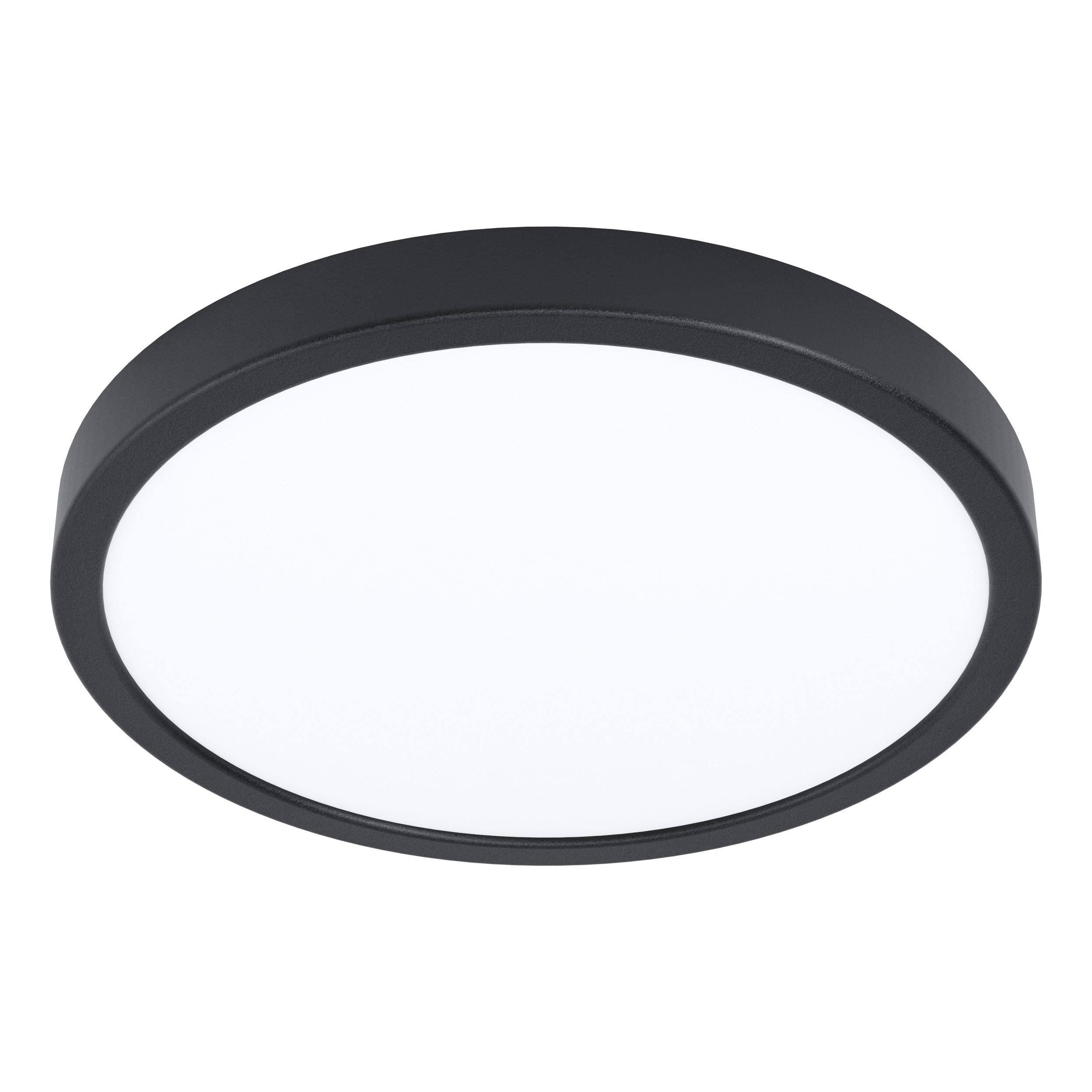 EGLO opbouwlamp Fueva 5 - led - ø 28,5 cm - zwart/wit