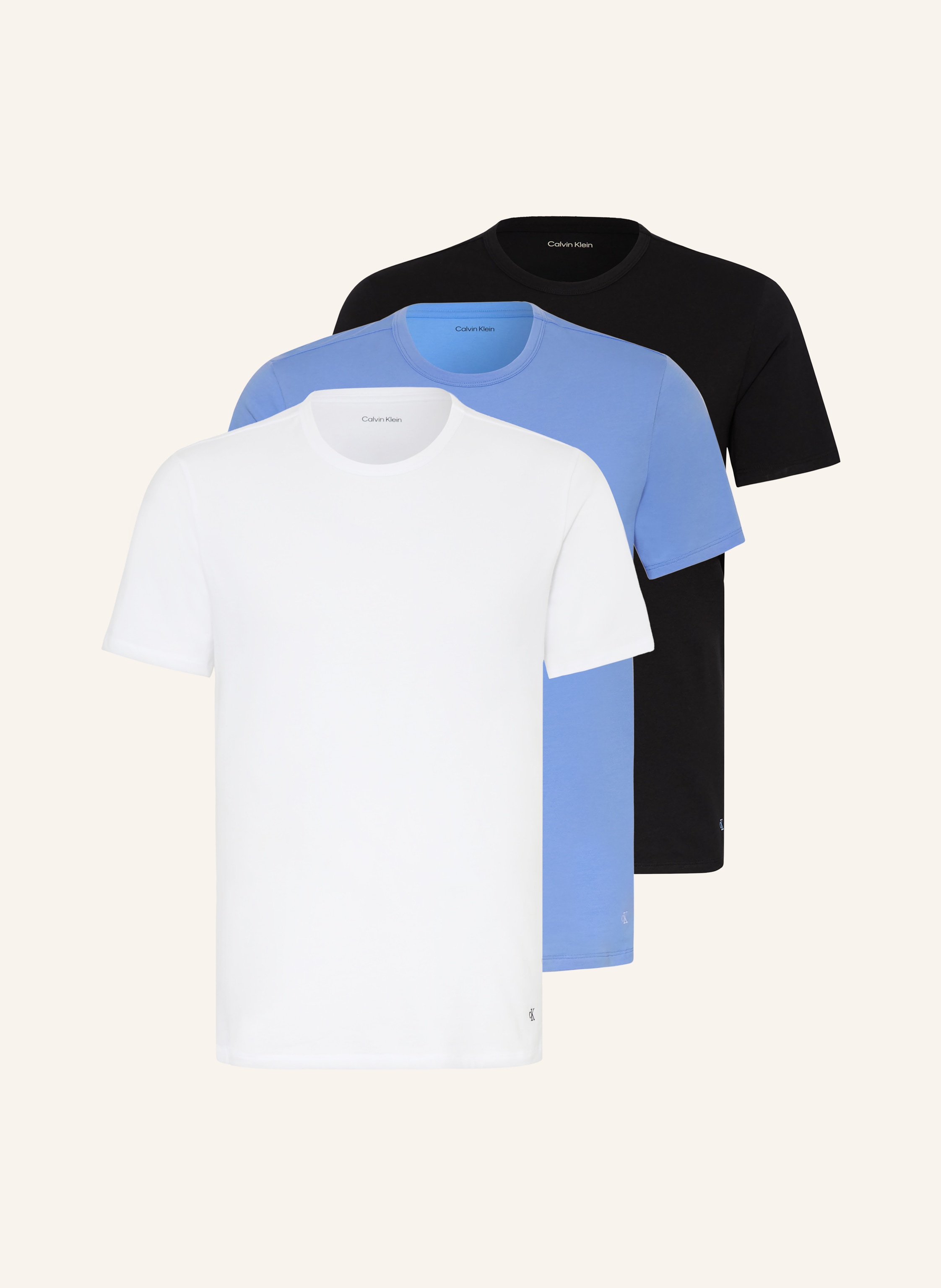 Calvin Klein 3er-Pack T-Shirts COTTON STRETCH BLEND
