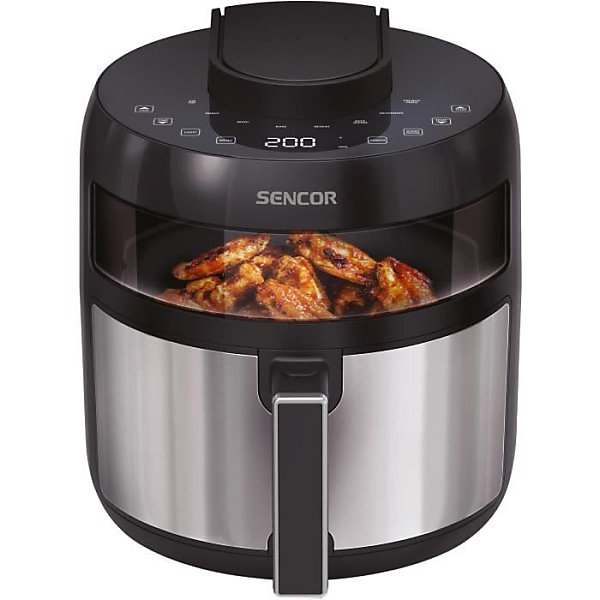 Friteuse Electrique Airfryer - SENCOR - SFR 5010BK - 1500 W - 5 L - Noir