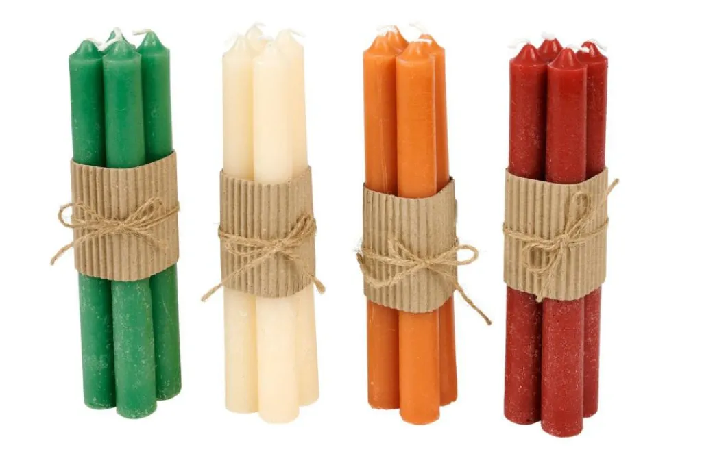 Bougies^CASA SHORTY Bougies Dîner Orange