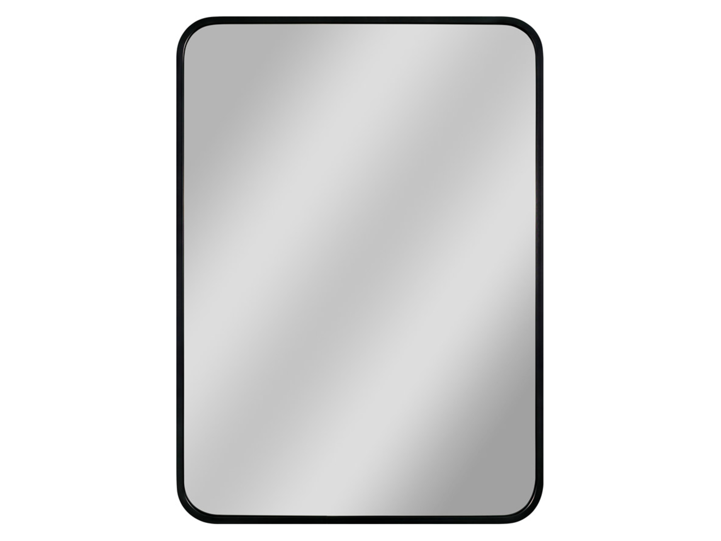 Lustro ścienne Nico Black 50x70 cm czarne
