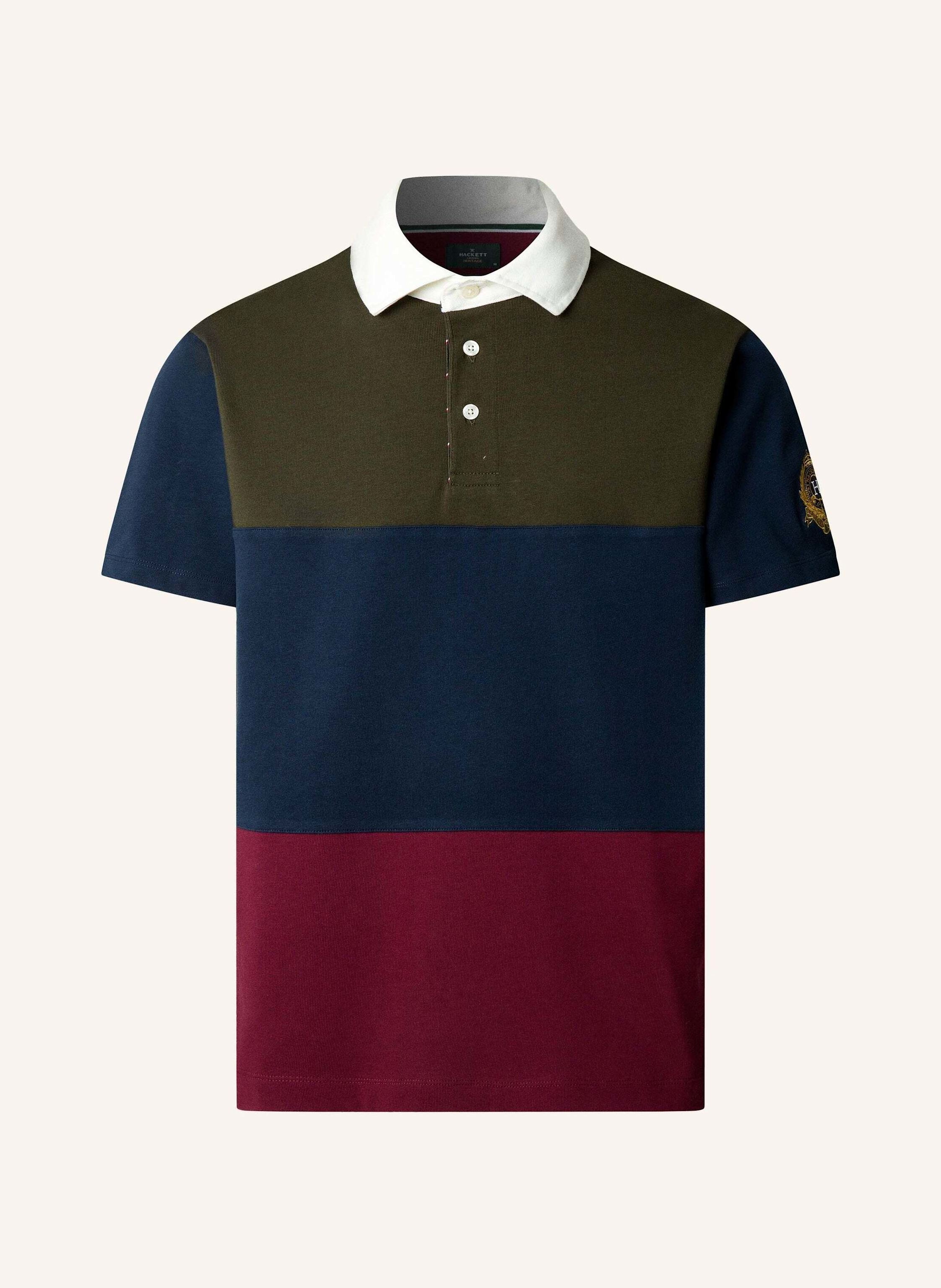 HACKETT LONDON Poloshirt HERITAGE H PC PATCH SS