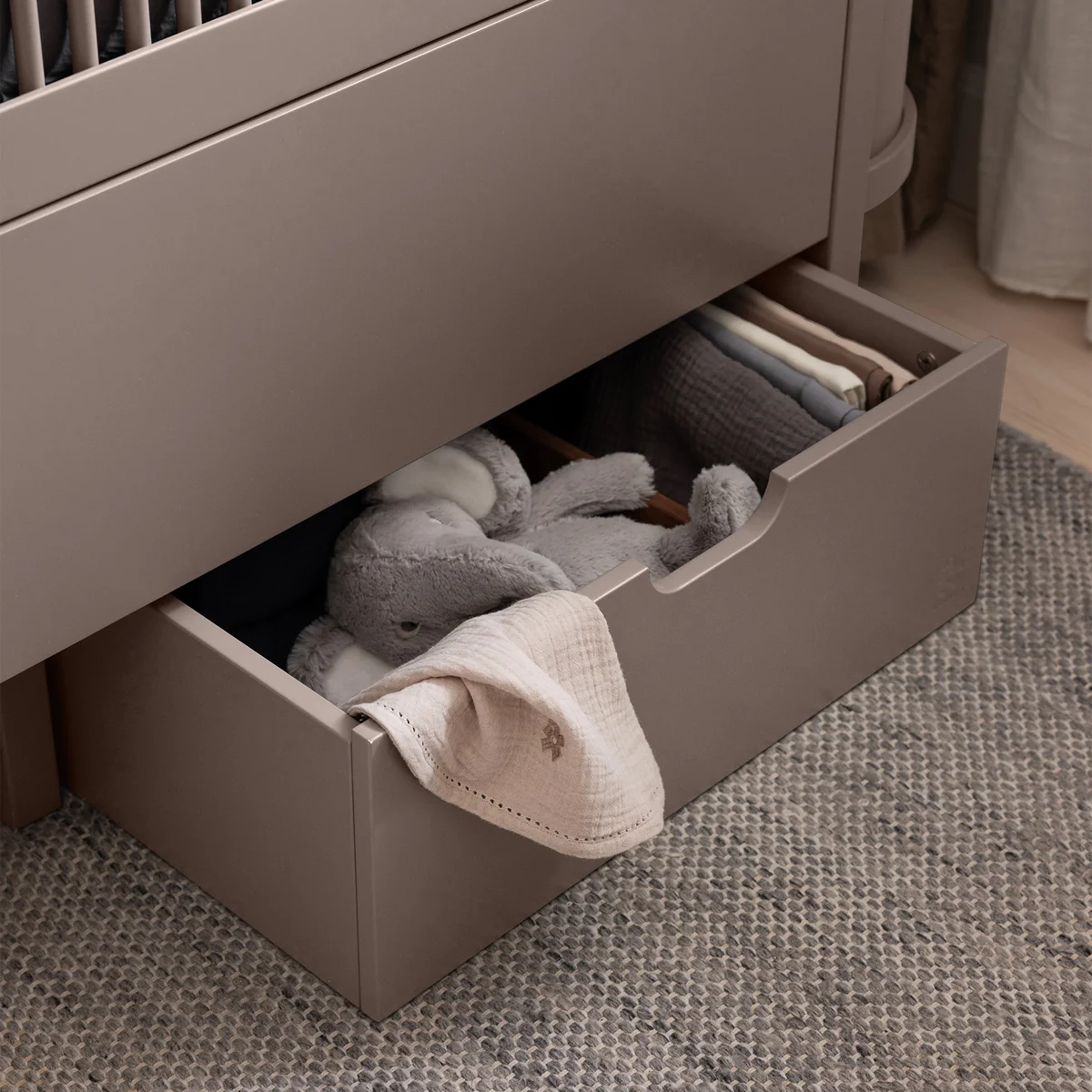 Sebra - Bettschublade, jetty beige