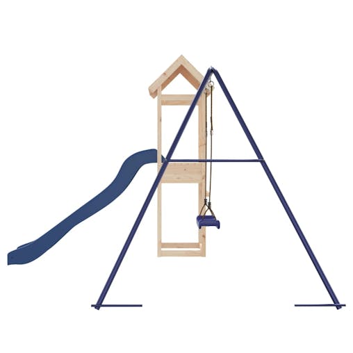 NNEVL Outdoor Playset Solid Wood Pine