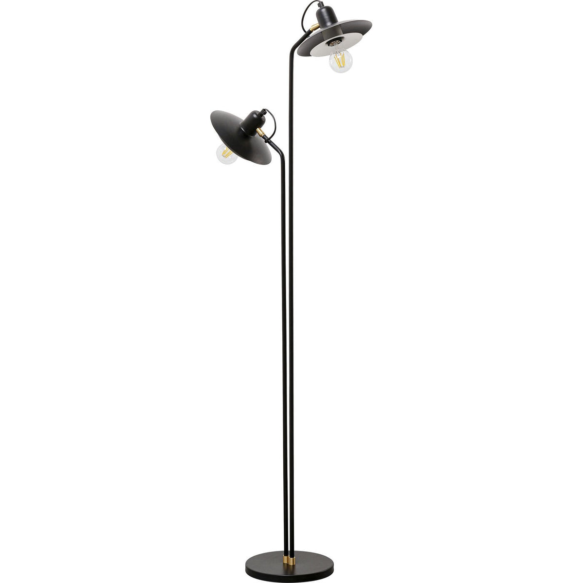 Kare Design Vloerlamp Speaker Duo 149cm zwart