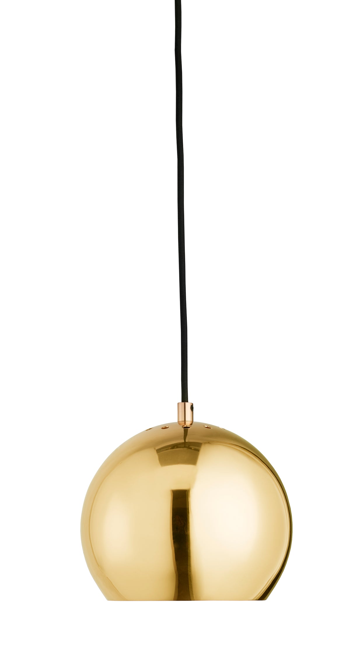 Frandsen hanglamp Ball - goud - 18x18x15cm