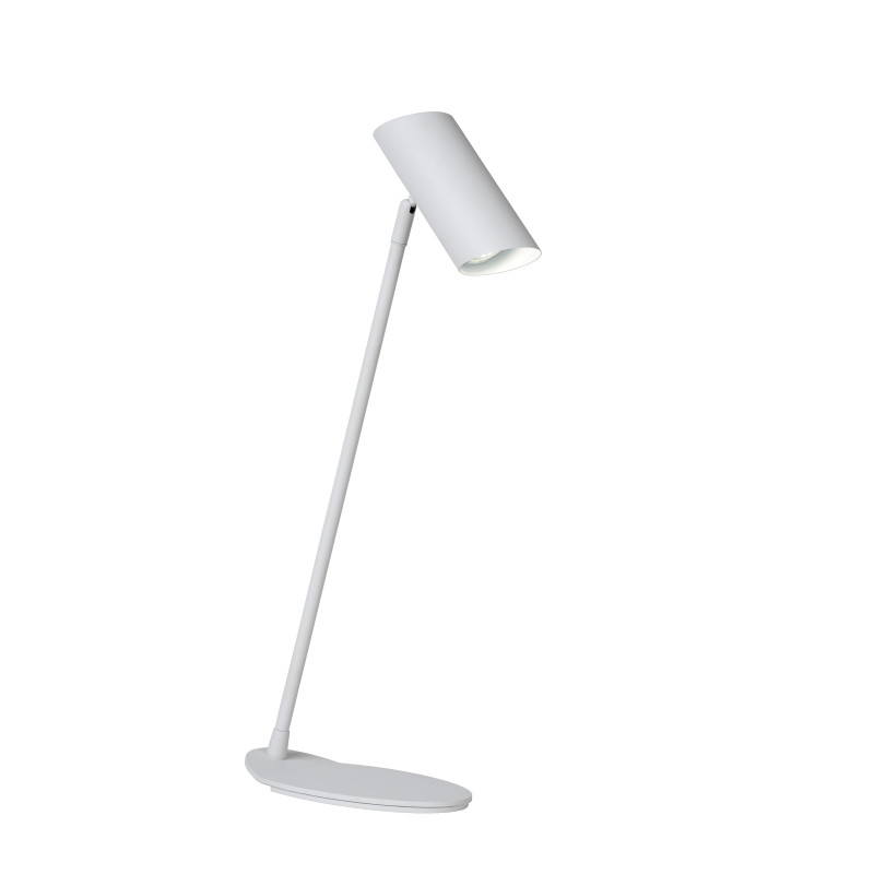 Lampe de bureau Hester blanche GU10 7 W LUCIDE