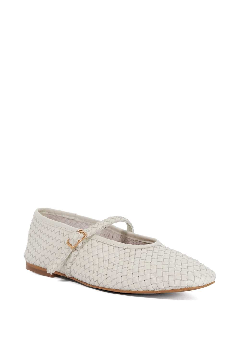 Dune London Headliner' Leather Ballet Pumps