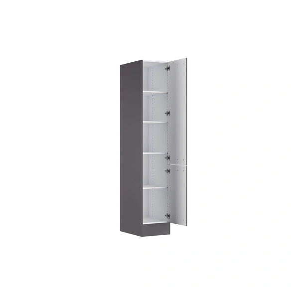 Vorratsschrank »OPTImulti MUKI H406-1  «, BxTxH: 40 x 57,1 x 210 cm, Anthrazit Matt (Kiel420)