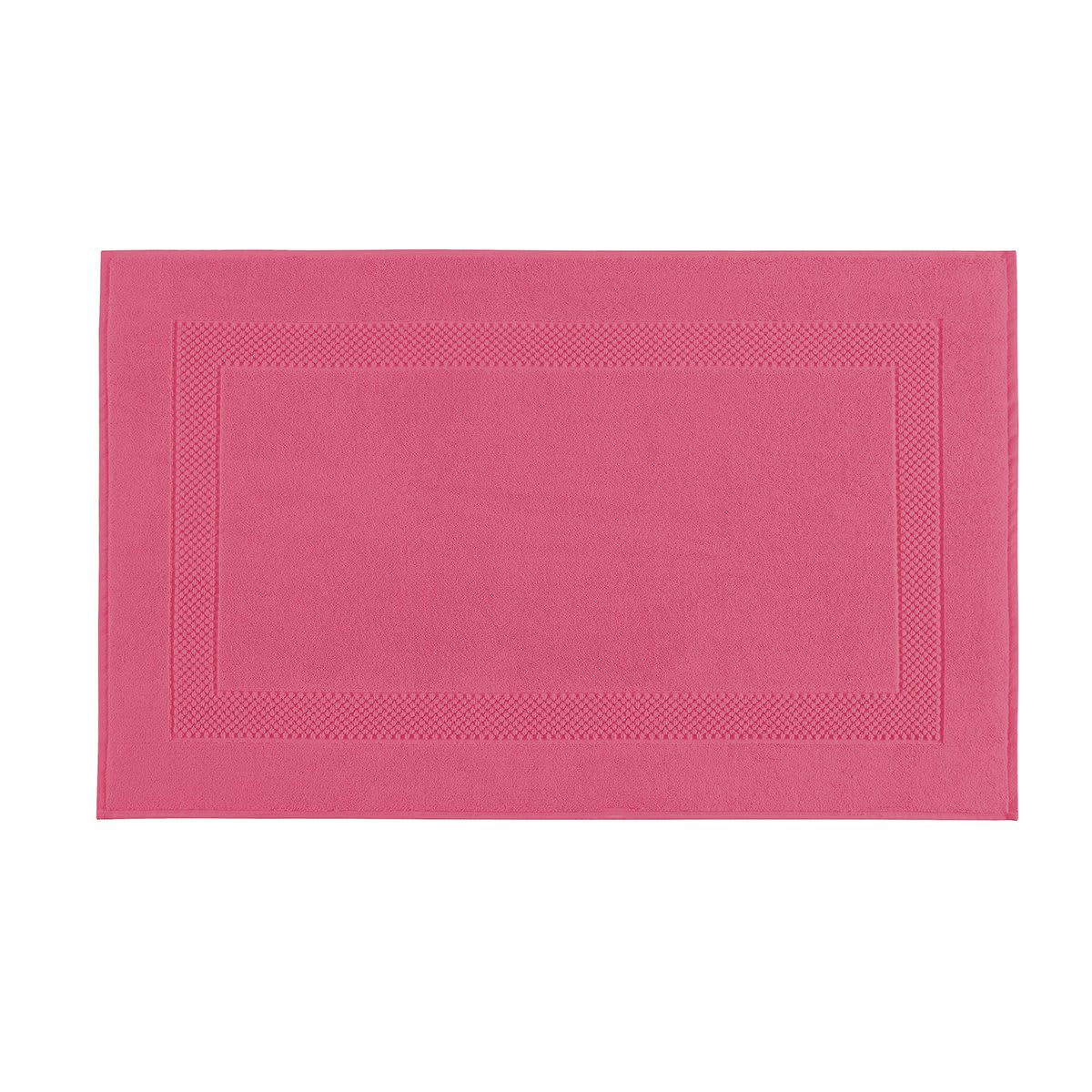 PÉTALE - Tapis de bain coton azalée 60x80 cm