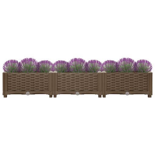 NNEVL Raised Bed 120x40x23 cm Polypropylene
