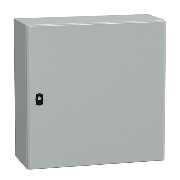 Nsys3d6625p Coffret Métallique étanche Ip66 - 600x600x250 - Plaque Fournie - Spacial S3d - Schneider Electric